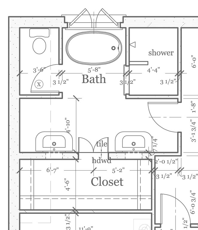 » Blog Archive » master bathroom